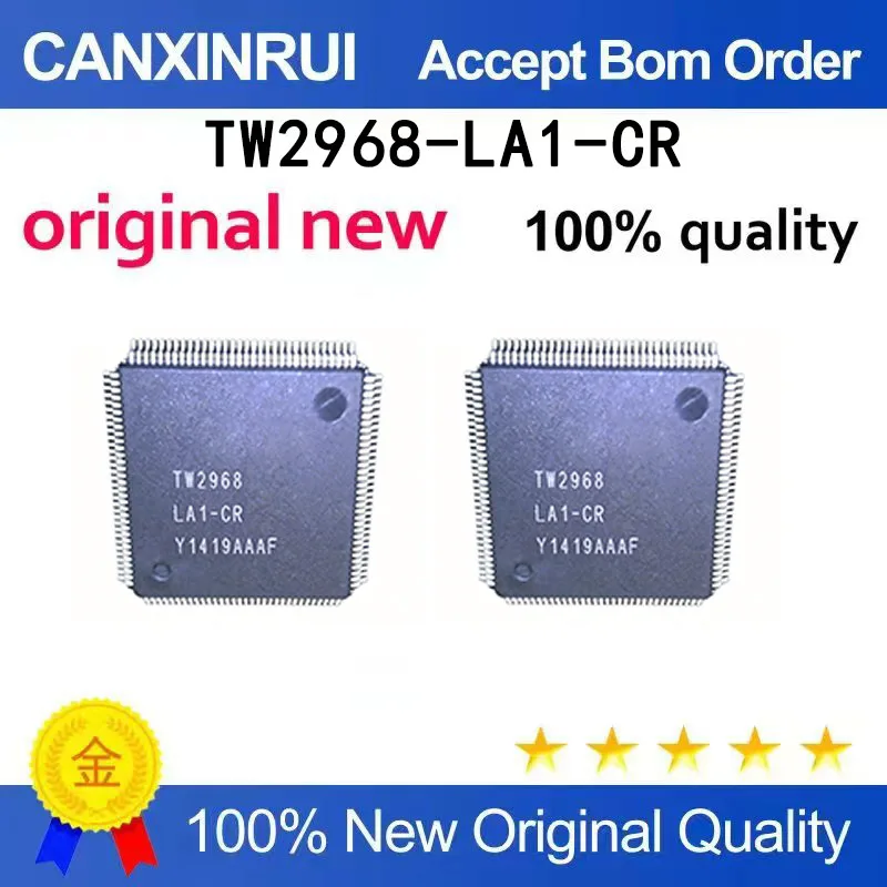 

(5pcs-100pcs)New stock TW2968-LA1-CR TW2968 LQFP128