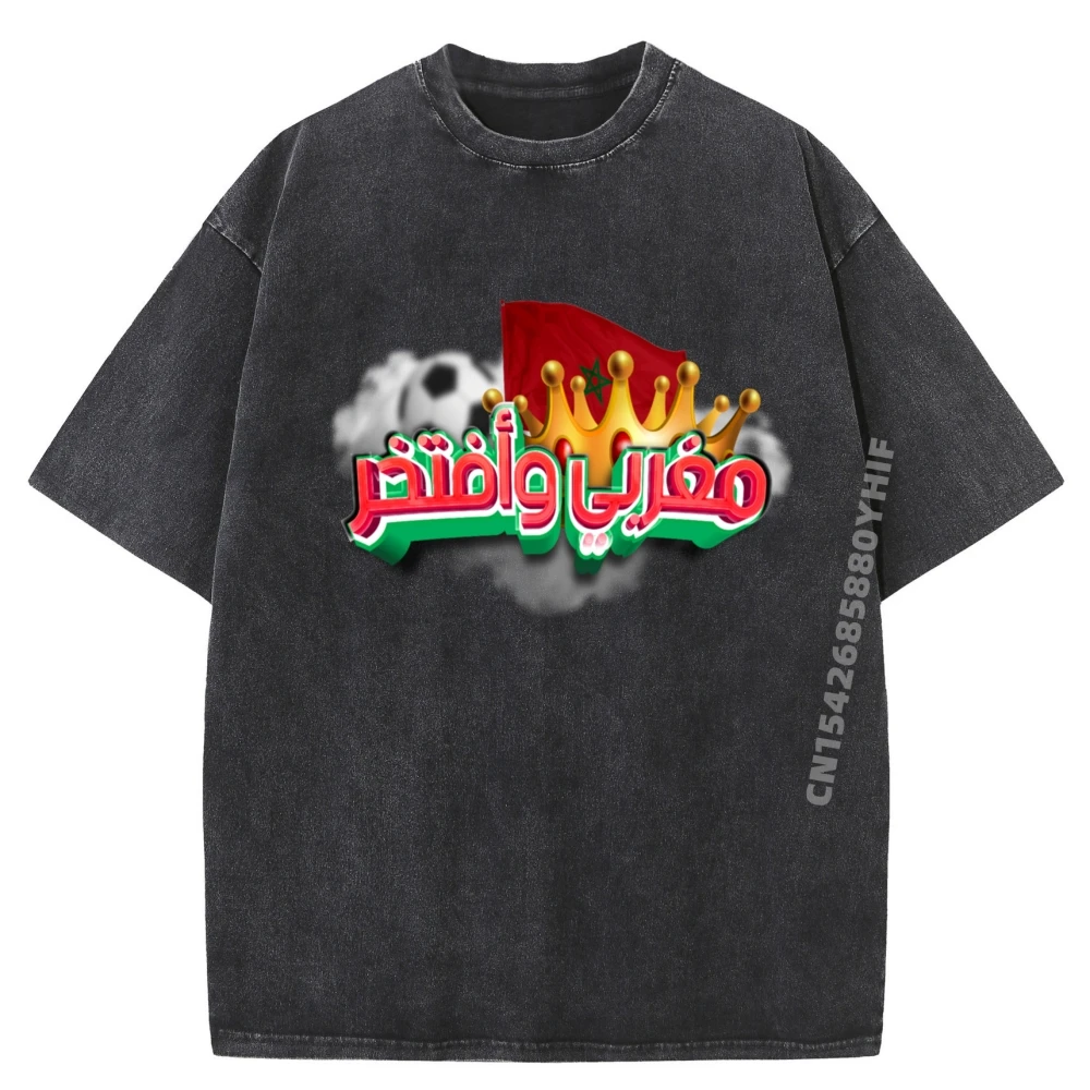 

Новейшая футболка с принтом Proud Morocco, классические мужские футболки, футболки с рисунком, мужская потертая одежда в стиле ретро