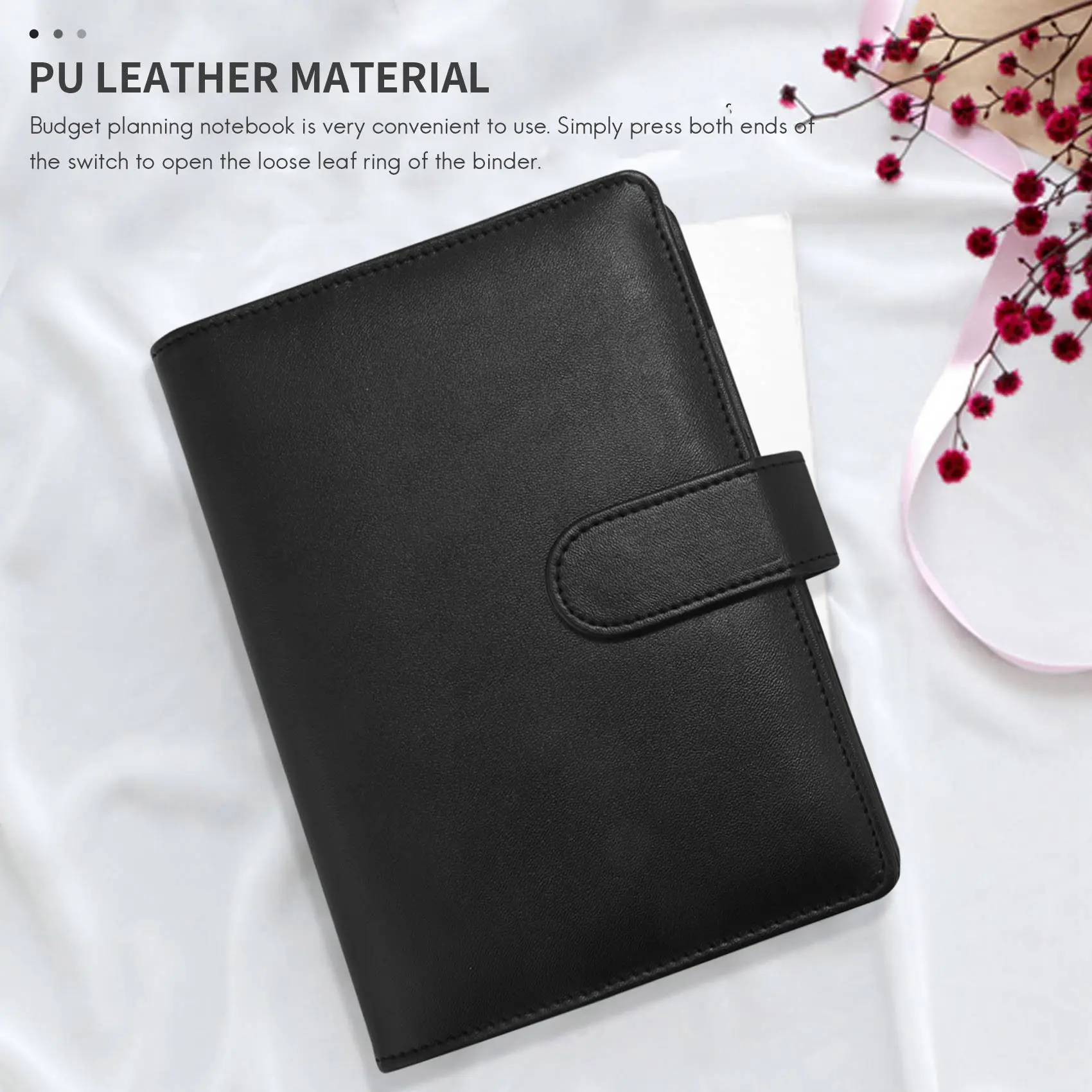 A6 Orçamento Binder com Dinheiro Envelope De Bolso, PU Leather Notepad, Planejamento Orçamental, Este é Um Presente Especial Para Estudantes