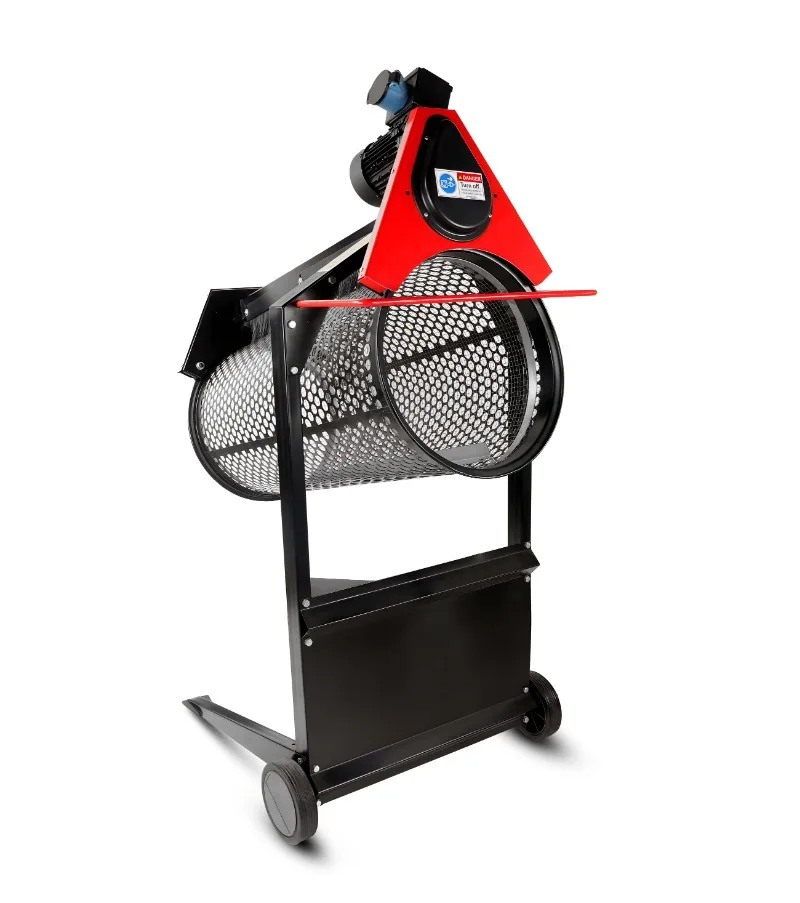 220-230V   Metal Garden Soil Sieve Vibrating Compost Screener OEM Supported