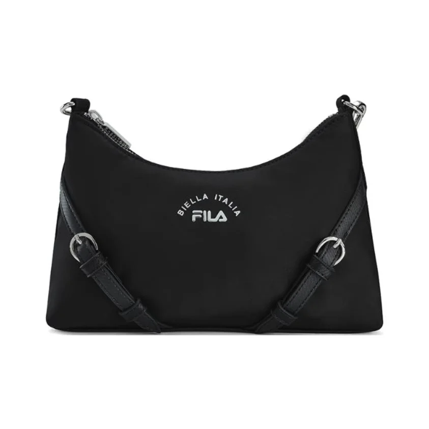 FILA Fabric Crossbody Bag, Shoulder Bag Mini Women's Black F13W448164FBK