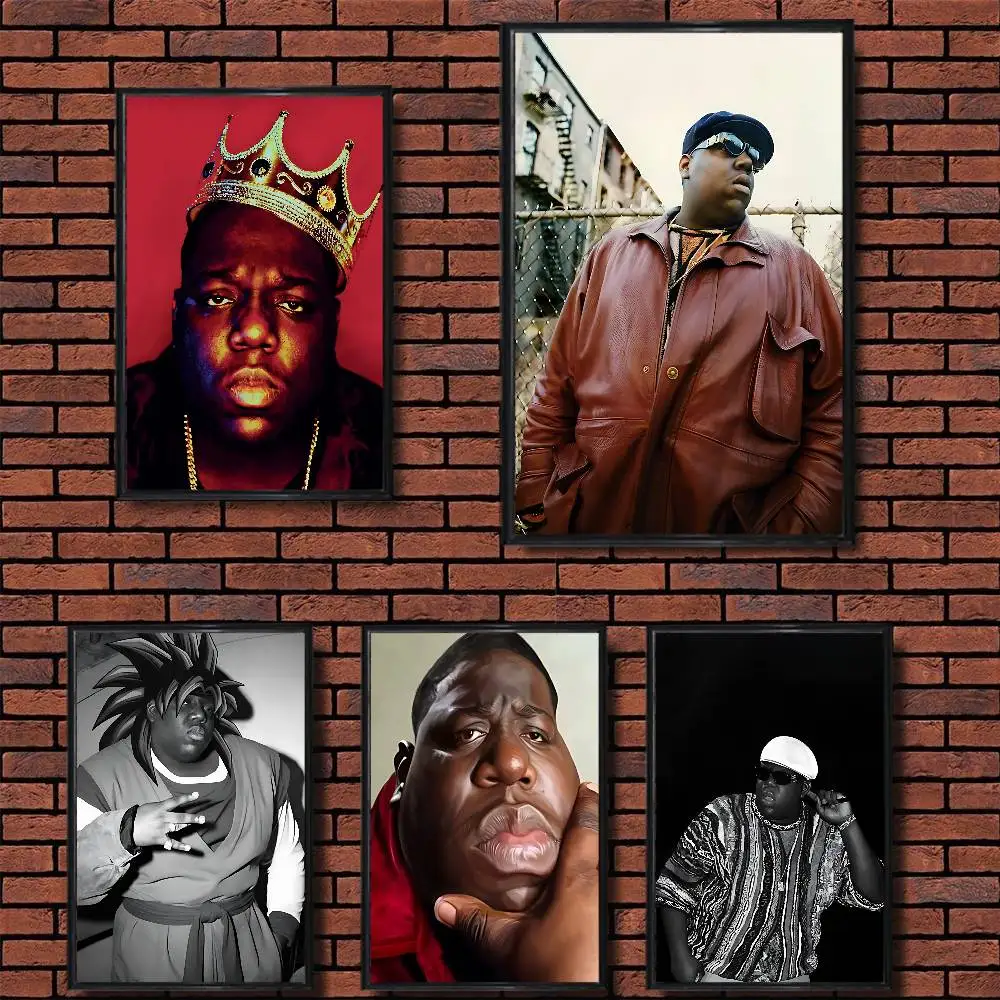 29th Anniversary Biggie Smalls Poster Prints Wall Art Painting Picture Gift Living Room Bar Restaurant Dec Sticker Large