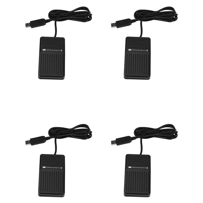 4X PC USB Foot Switch Keyboard Pedal-A78G