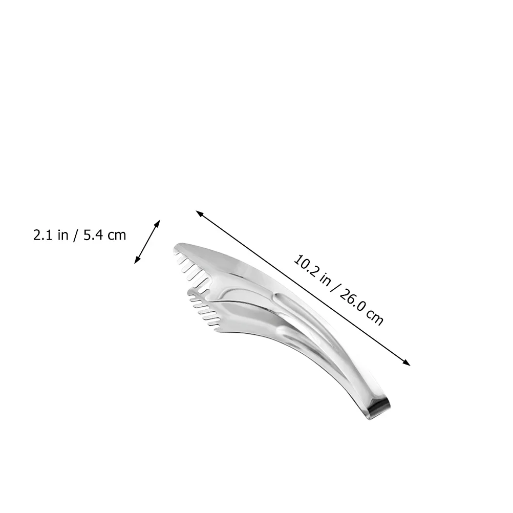 

Stainless Steel Bread Clip Serving Tong Heat Resistant Lightweight Kitchen Tool Gadgets Home Party BBQ Pastry Grills Noodles