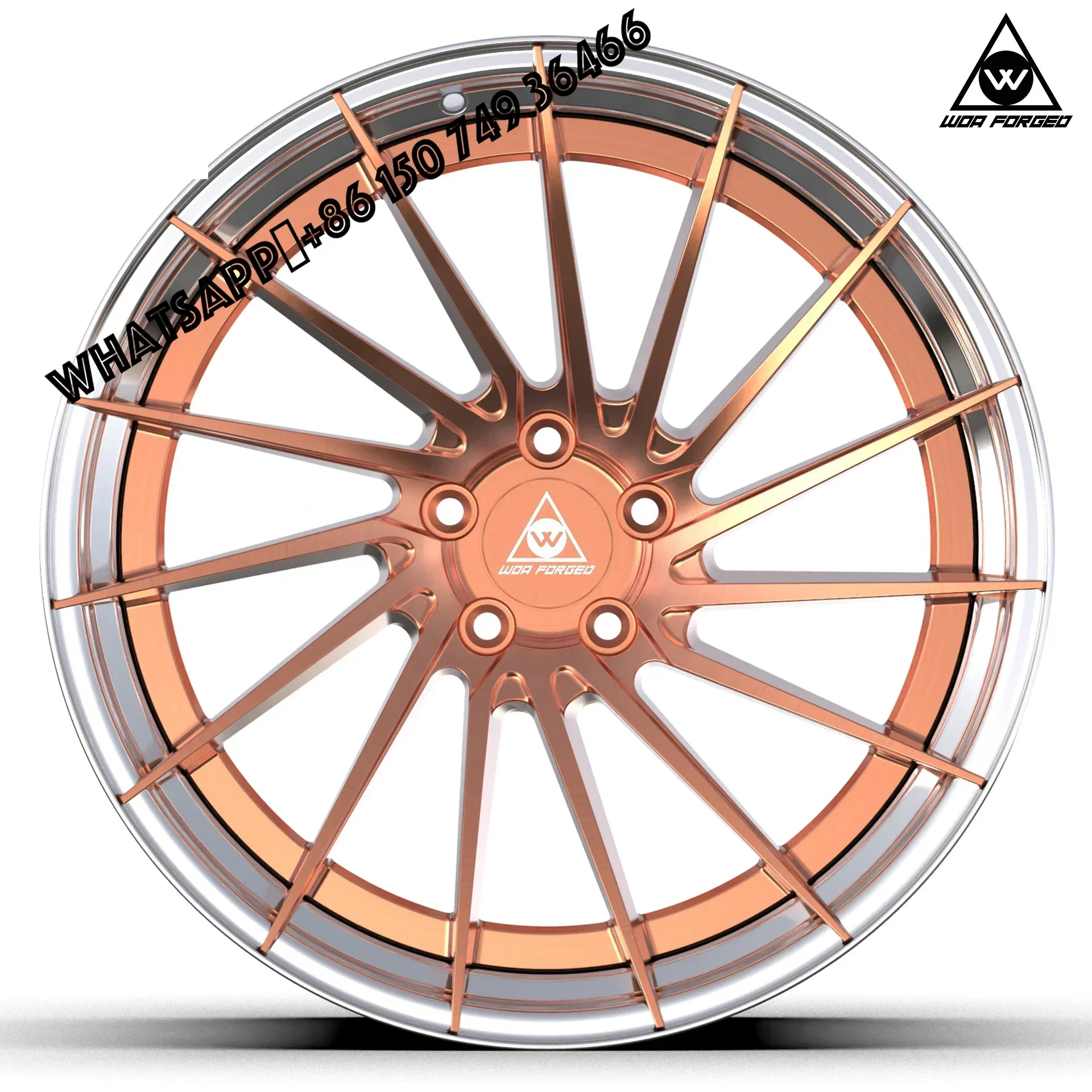 

6061-T6 WOAFORGED Forged Wheels Deep Disc Forged Concave Wheels 2pcs Set Custom Alloy Aluminum China Customized CV10 19