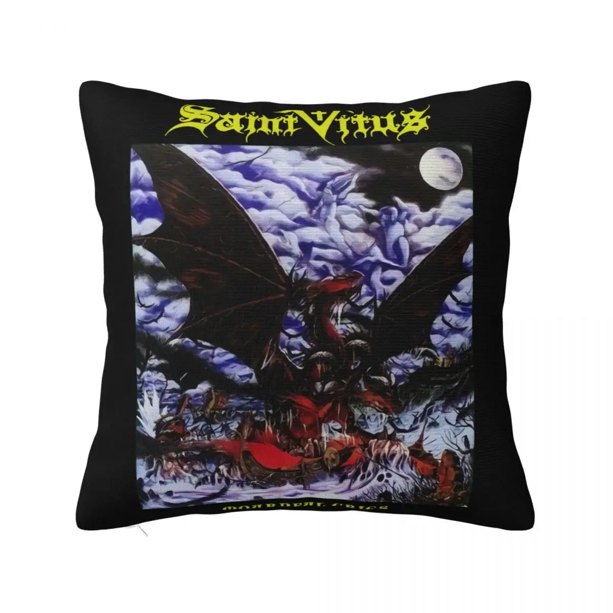 Saint Vitus Mournful Cries Leisure Womens Good Quality Boy Wholesale Teenage Pop Holiday Casual Family Text Pillow Case