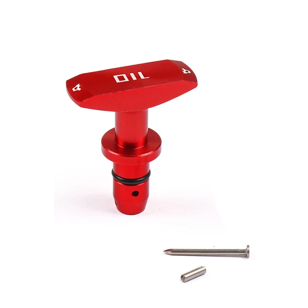 

Car Oil Dipstick Handle Red Refit Accessories GT V8 GT500 For Ford For Jeep For V8 Engines For Chevy For Dodge