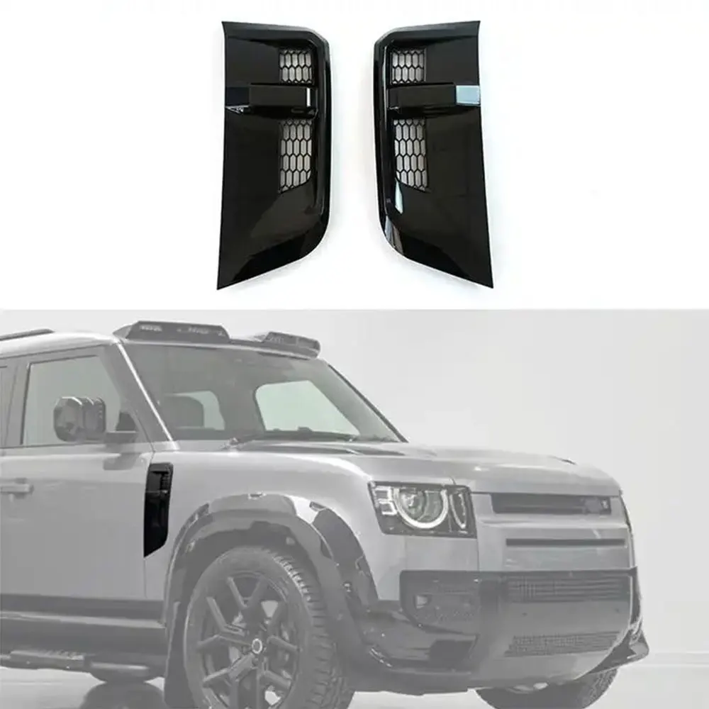 

Air Vent Outlet Cover Flow Intake Vent Scoop Trim For Land Rover Defender 2020-2022 L663 Car Styling Accessories