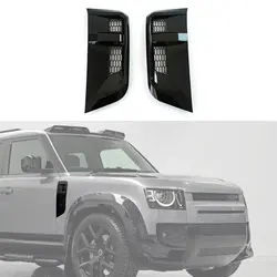 Air Vent Outlet Cover Flow Intake Vent Scoop Trim For Land Rover Defender 2020-2022 L663 Car Styling Accessories