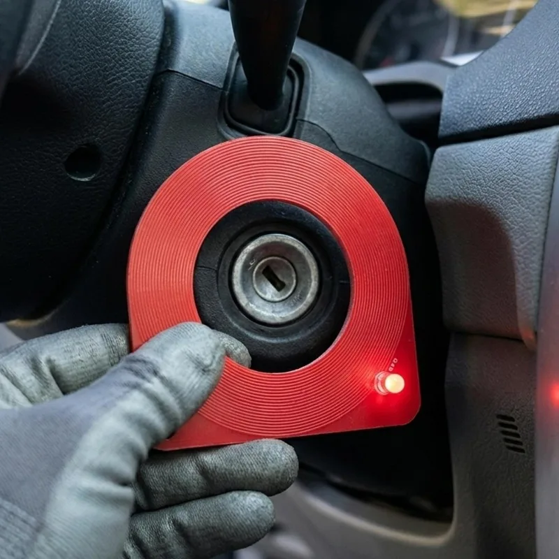 1/2pcs Auto Anti-Theft Key Diagnostics Ignition Signal Device Inspection Coil ECU Test Induction Reverse Tester Auto Tool System