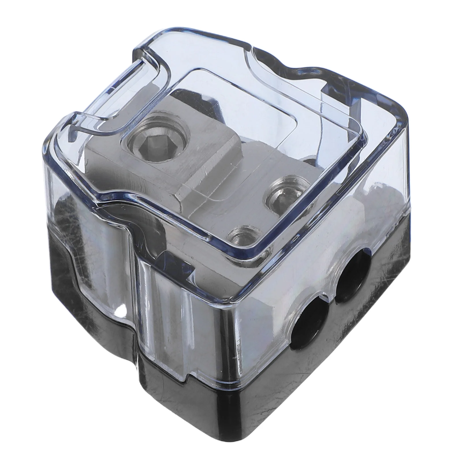 

1 set 1 Set Car Power Distribution Block 4Ga Input 8Ga Output Dual Device Connector Universal For Vehicle Amplifier Ground Cable