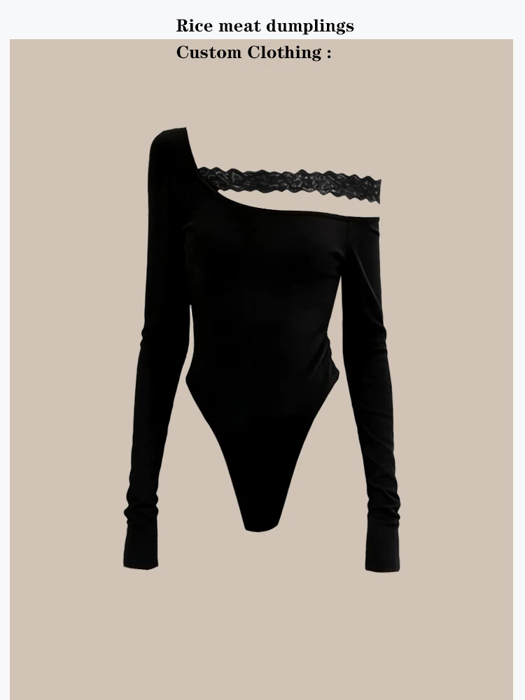 섹시 레이스 원피스 가을 겨울 오프숄더 슬림 핫걸 베이스 티셔츠 여성 패션