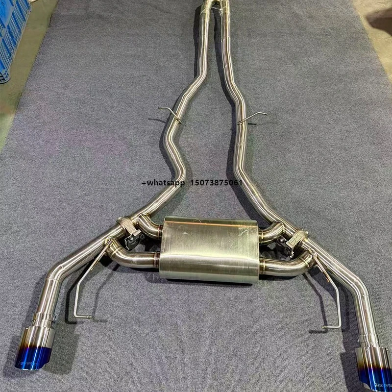 

Valvetronic Catback Exhaust System for X3/X4 M40i G01 3.0T Racing 304 Stainless Steel Customized Mirror Polished Muffler