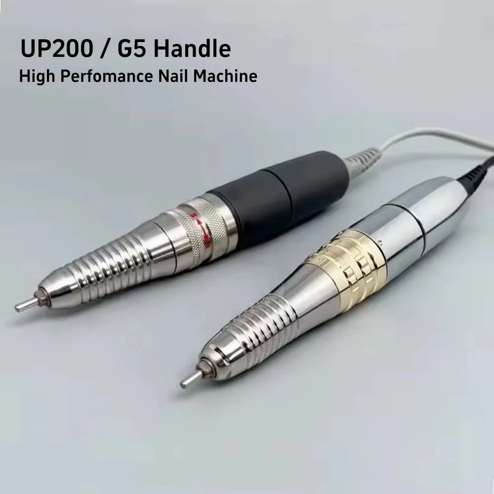UP200 UPower G5 Nail Art Handle 3 Pin Core Electric Pen 35000RPM Strong Handpiece High Perfomance Nail  fast shipping