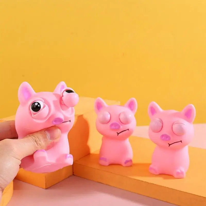 Stres Pig Squeeze Toys Pig Stress Toy Trwałe zabawki do ściskania z wygodnym uchwytem Zabawne zabawki dla mężczyzn i kobiet