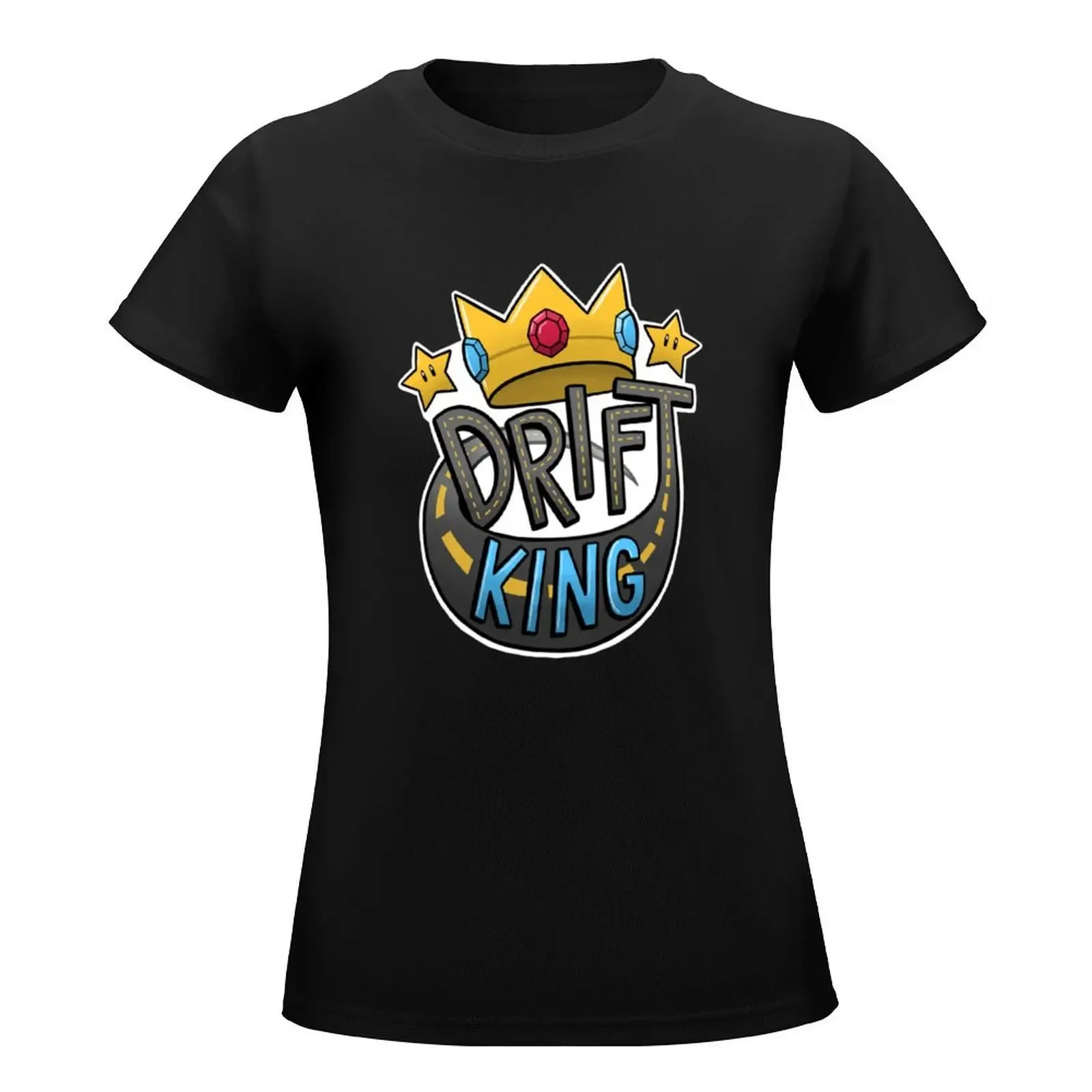 Drift King T-Shirt kawaii clothes plus size tops summer clothes anime clothes Women's cotton t-shirt