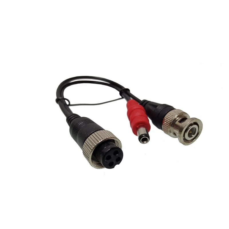 Vehicle Dual 4PIN Aviation Female Adapter Cable