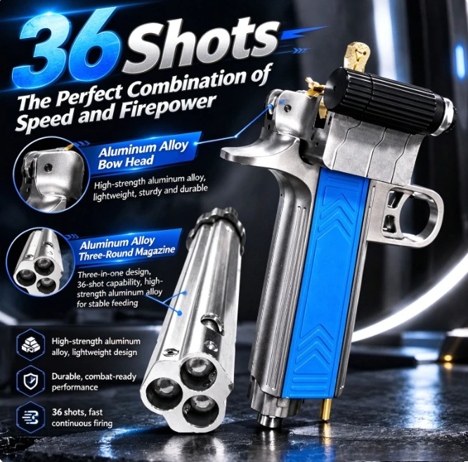 36 Series Automatic Loading Aluminum Alloy Bow Head Lightweight Sturdy Durable Outdoor Competitive Rapid Shooting Tool