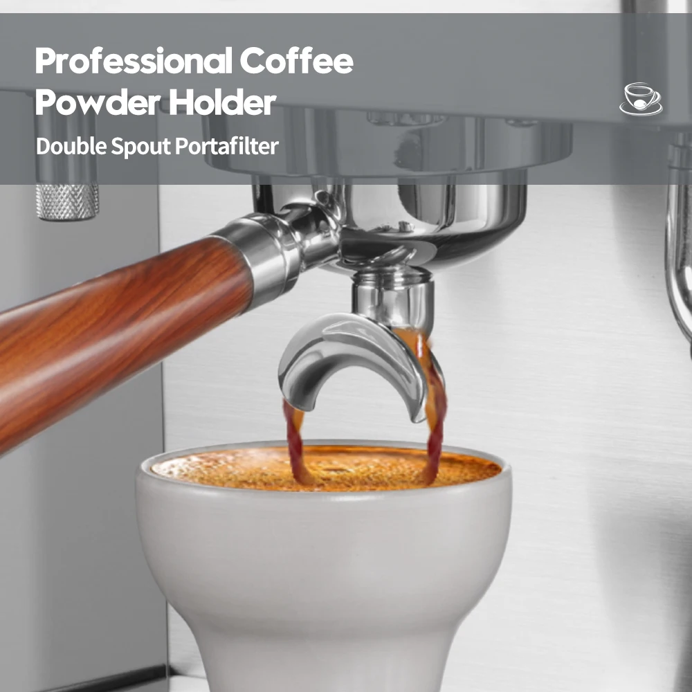 Commercial 15-Bar Semi-Automatic Espresso Coffee Maker - Large Stainless Steel Brewing Machine for Professional Cafes​