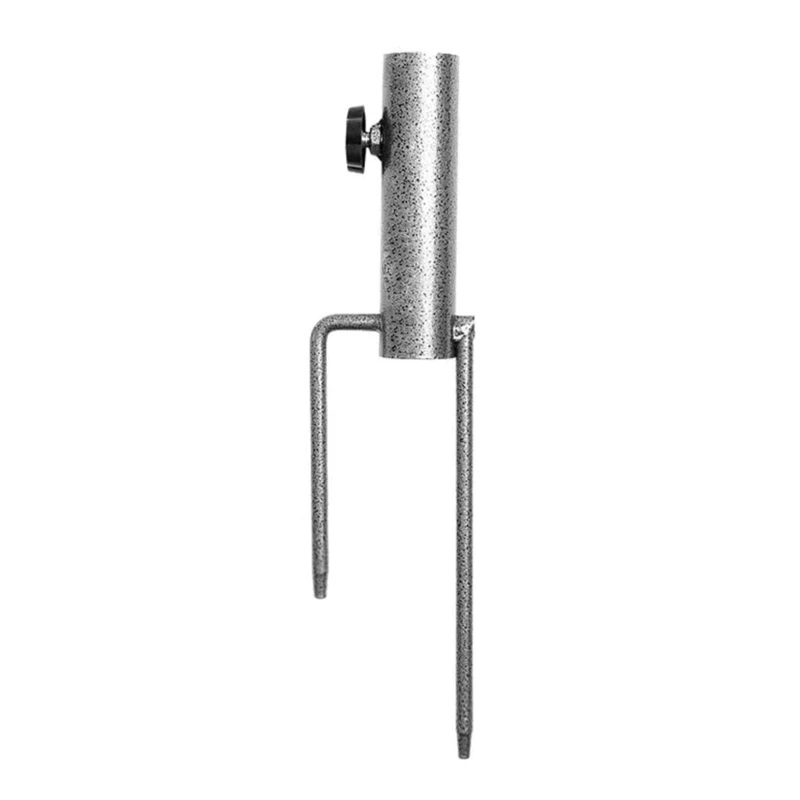 multifunction Ground Anchors Easy to Install Aluminum Stake Metal Outdoor Umbrella Stand for Beach/Garden/Fishing Umbrellas