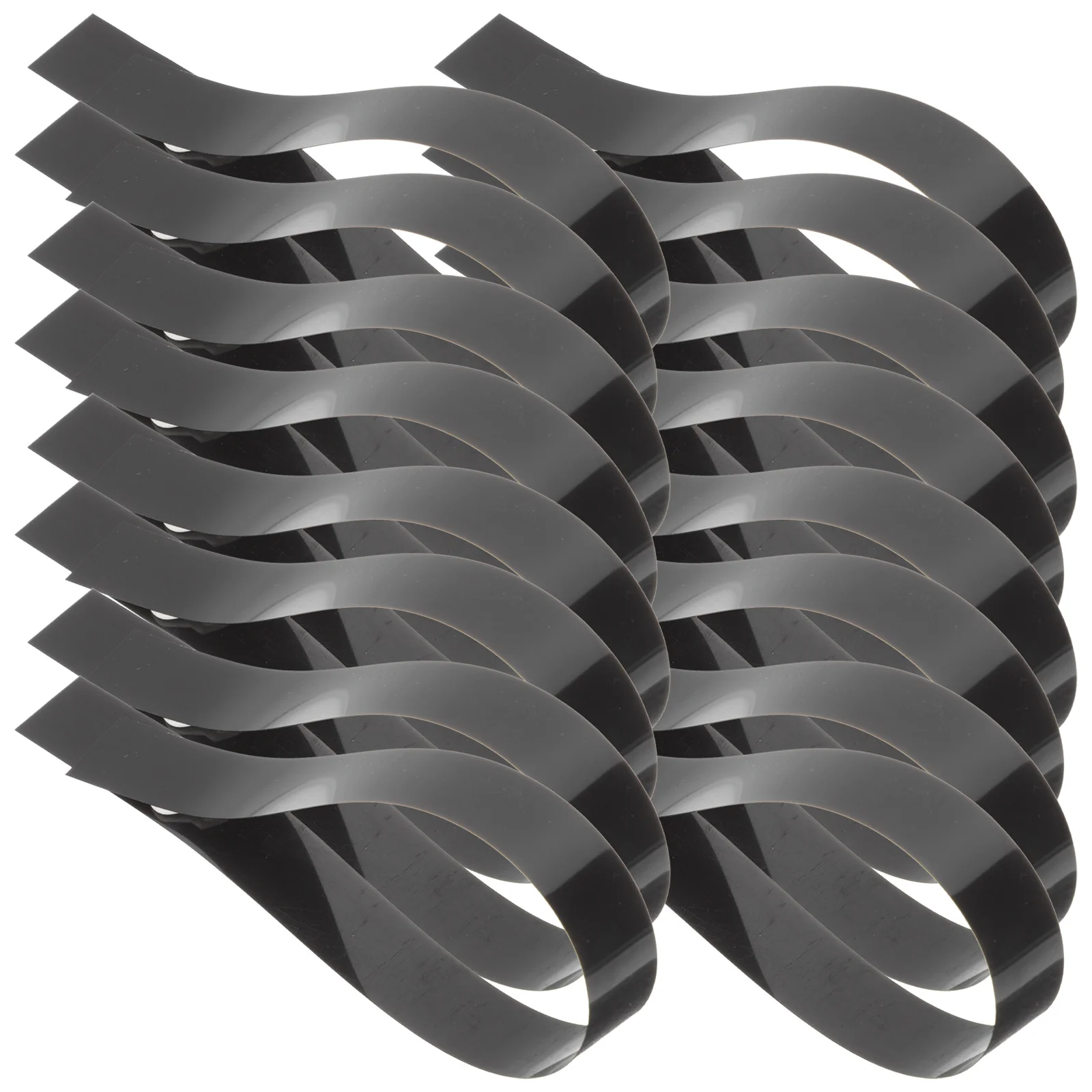 20 Pcs Wire Ribbon Snare Drum Fixing Strap Accessories Black Installation Tools Pet