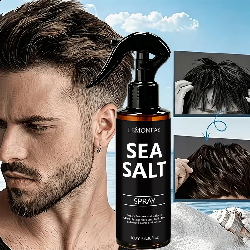 Hair Care Wavy Hair - Semprotan Penata Rambut Garam Laut, Semprotan