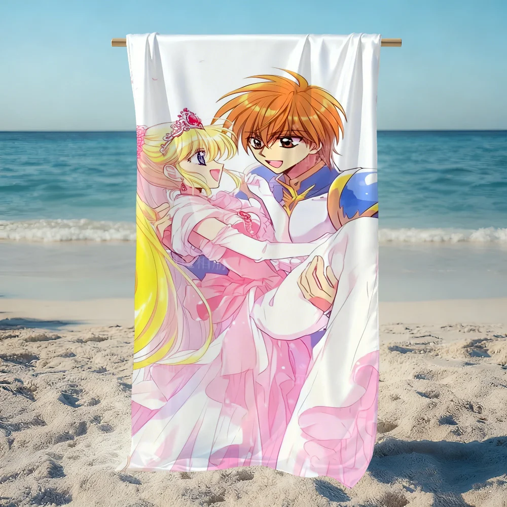 M-Mermaid M-Melody Cute P-Pichi Pichi Pitch Towel Beach Quick Dry Soft Pool Towels Gift for Travel Gym Shower Camping Sports