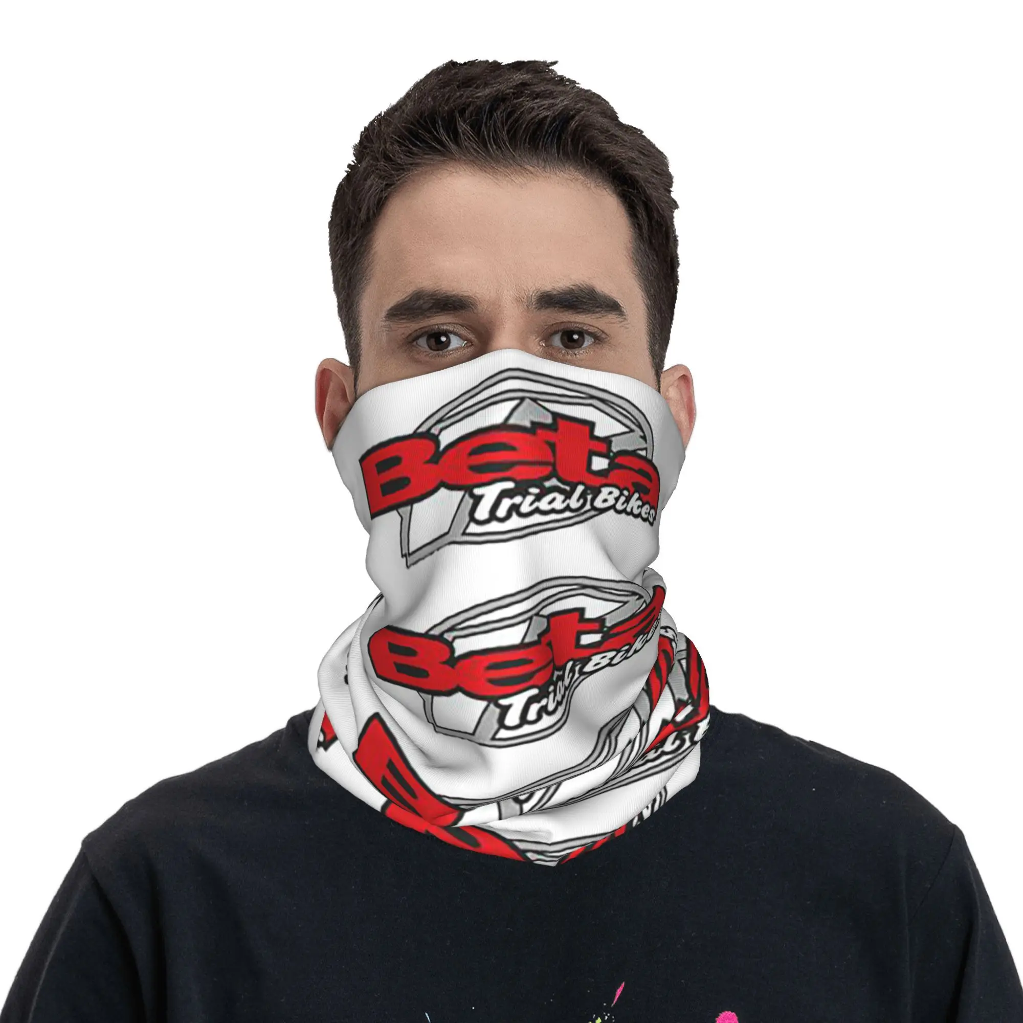 

Beta Racing Bandana Neck Cover Printed Face Scarf Multi-use Headband Hiking Fishing For Men Women Adult Breathable