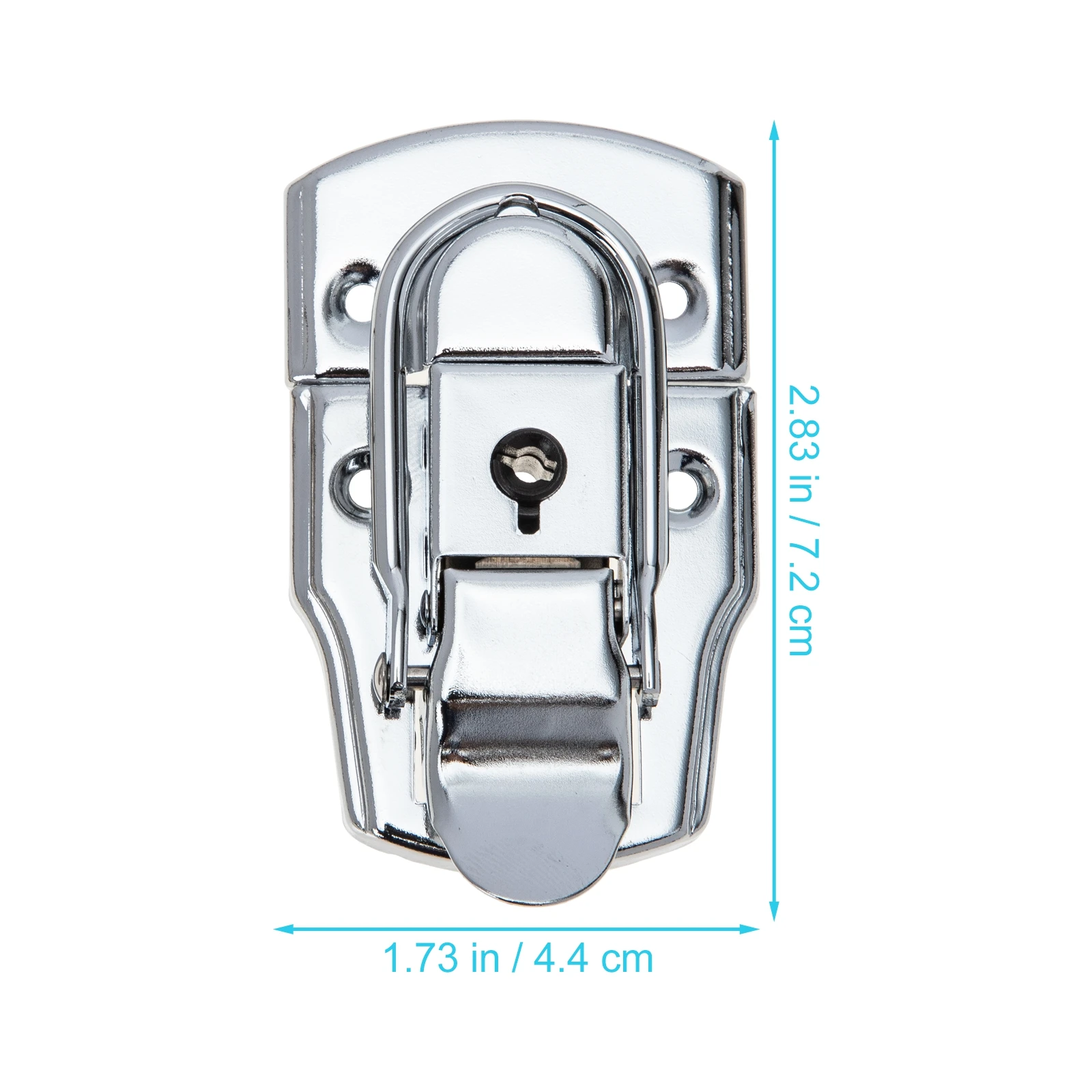 

4 Sets Box Lock Replacement Chest Latch Key Iron Material Toolbox Buckle Security Protection Anti Hardware