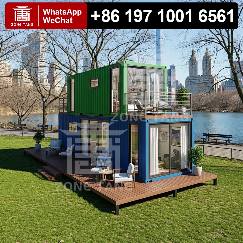 

Steel Structure Tiny House Kit Homes Labor Camp High Quality Temporary Flat Pack House Container House Rapid Assembly Anti Rust