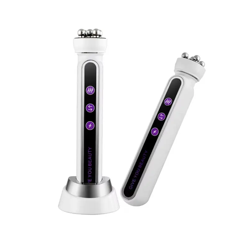 Portable handheld wireless USB charging home facial care device, LED technology makeup tool, wrinkle remover