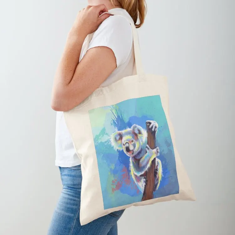 

Koala Bear - koala illustration, colorful animal Tote Bag bags woman 2026 great bag Canvas bag