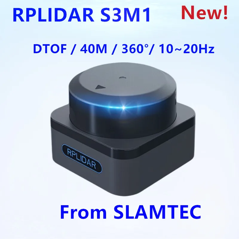 SLAMTEC S3M1 DTOF lidar RPLiDAR S3 360° 40m Scanning Radius LIDAR Sensor Scanner for obstacle avoidance and navigation of AGV