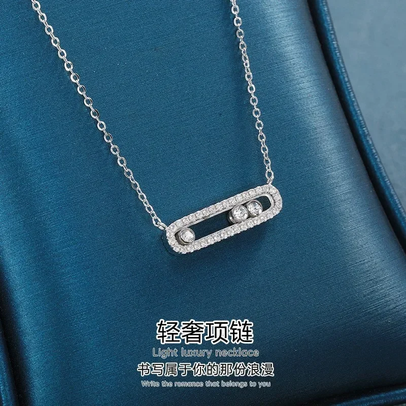 الجديد هذه القلادة المصنوعة من التيتانيوم الصلب المصنوعة من الذهب الأصلي المطلي بالنحاس تحلب سحرًا فاخرًا وراقيًا وبسيطًا