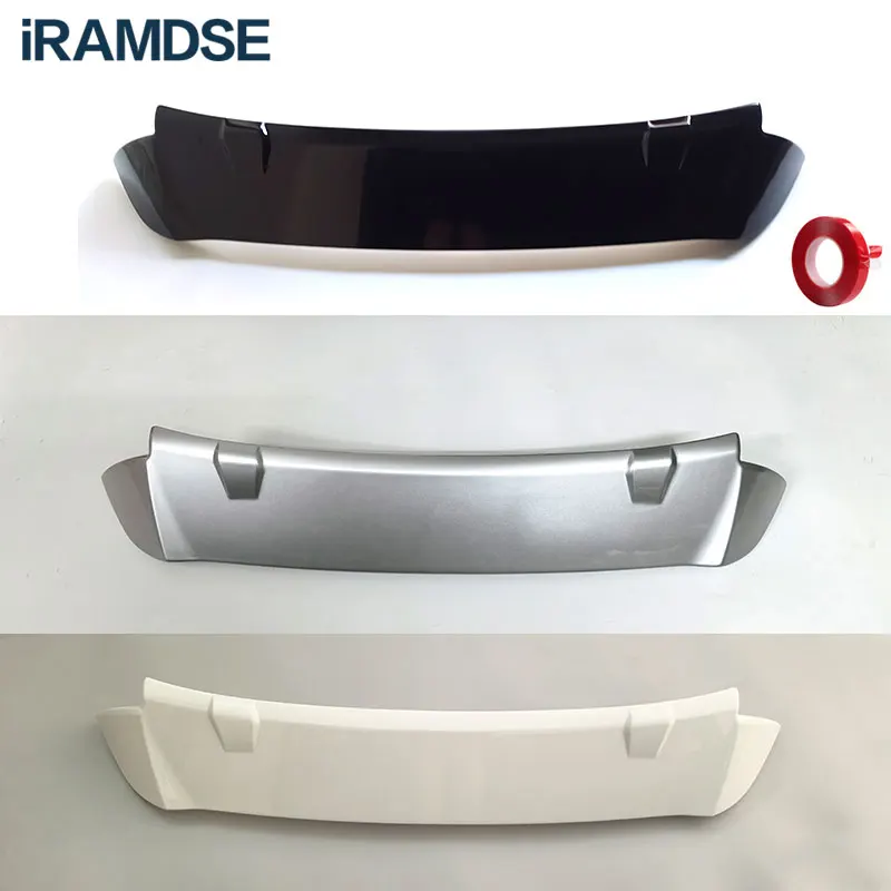 Spoiler for Honda JAZZ Fit 2008 - 2013 Rear Wing  ABS Material Car Roof Accessories