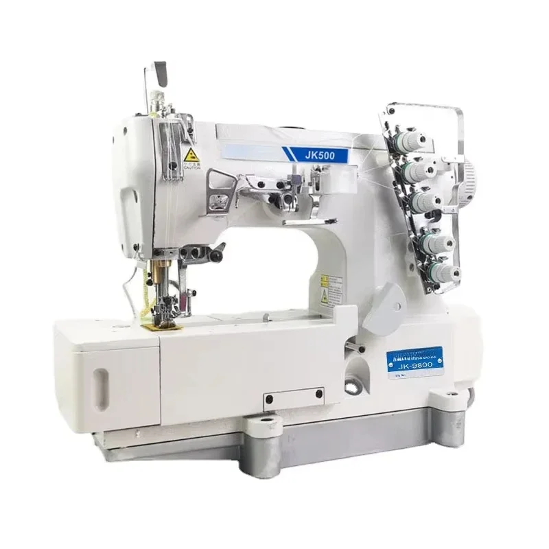 Best High-Speed 4-Needle flatlock  Direct-Drive Interlock Industrial Sewing Machine, coverstitch machine