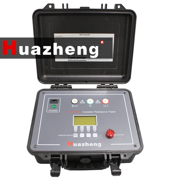 Huazheng Electric Factory Price Insulation Resistance Tester 5000 Volt R Mega Ohm Meter