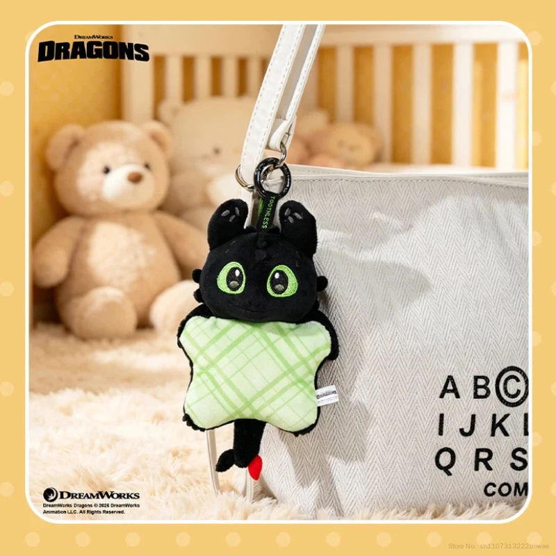 Licensed How To Train Your Dragon Plush Bean Bag Keychain Cute Couple Soothing Figure Pendant Soft Stuffed Bag Decor Gift Toys view 6