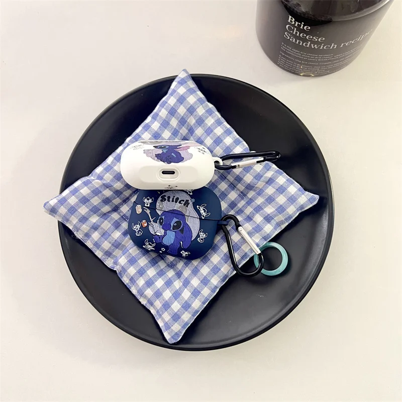 Cute Matte Stitch Case for Samsung Galaxy Buds 3 Headphone Case Cartoon Earphone Bag for Galaxy Buds3 Pro