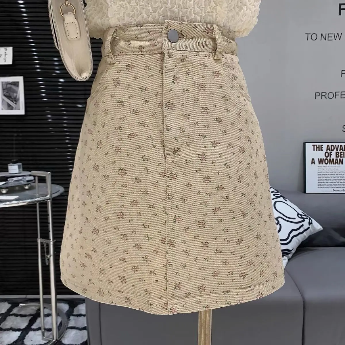 

New In Short Female Jeans Skirts High Waist Women's Denim Skirt Harajuku Streetwear Y2k Vintage Summer Trend 2025 Clothing Sales
