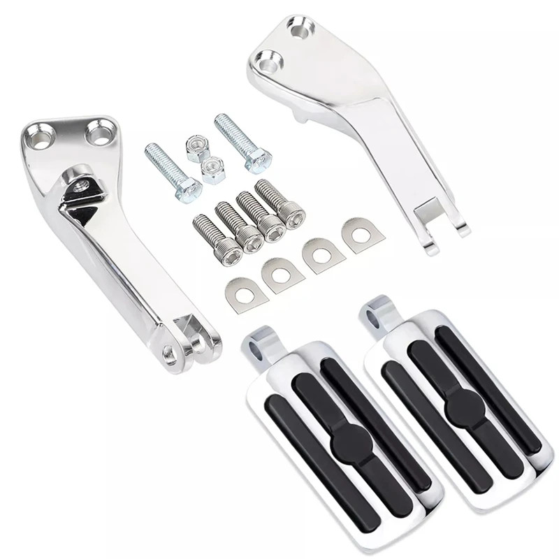

A96E-Rear Passenger Foot Peg Mount Bracket For Dyna Super Glide Custom FXDC