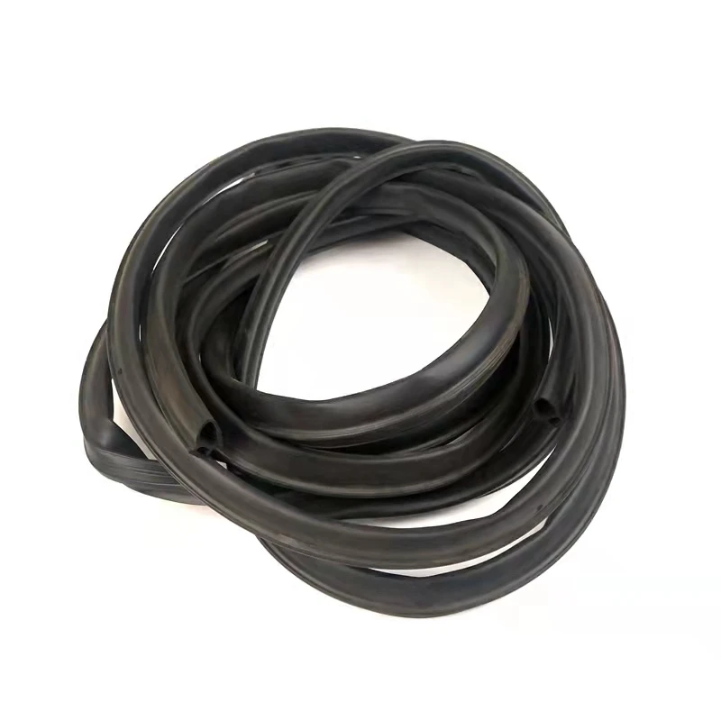 Cab Windshield Rubber Strip Door Sealing Anti-Bumping Leather Strip Accessories For Hitachi Excavator Supplies ZAX60 70 120