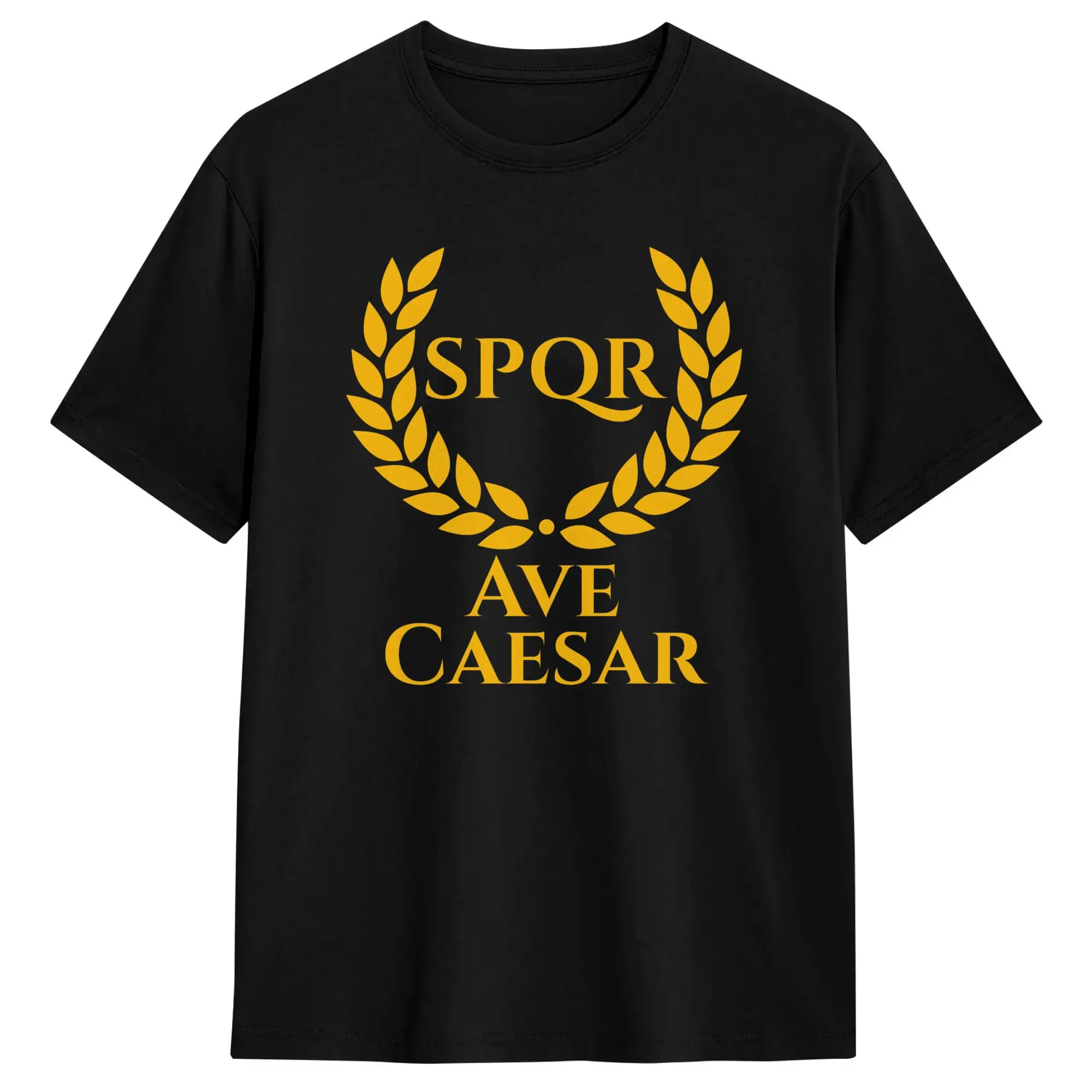 Ave Caesar T-Shirt Summer  Cotton T-Shirts For Men Leisure Casual Tee Shirt Short Sleeves Vintage Clothes