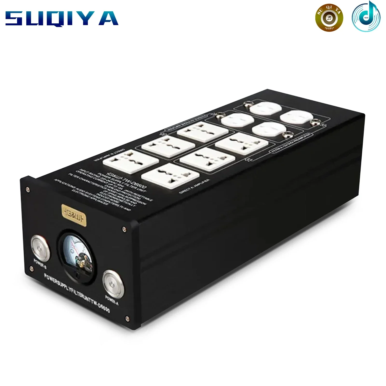 

HIFI Power Filter lightning protection socket anti-interference purifier power socket universal 3300W 15A dual control