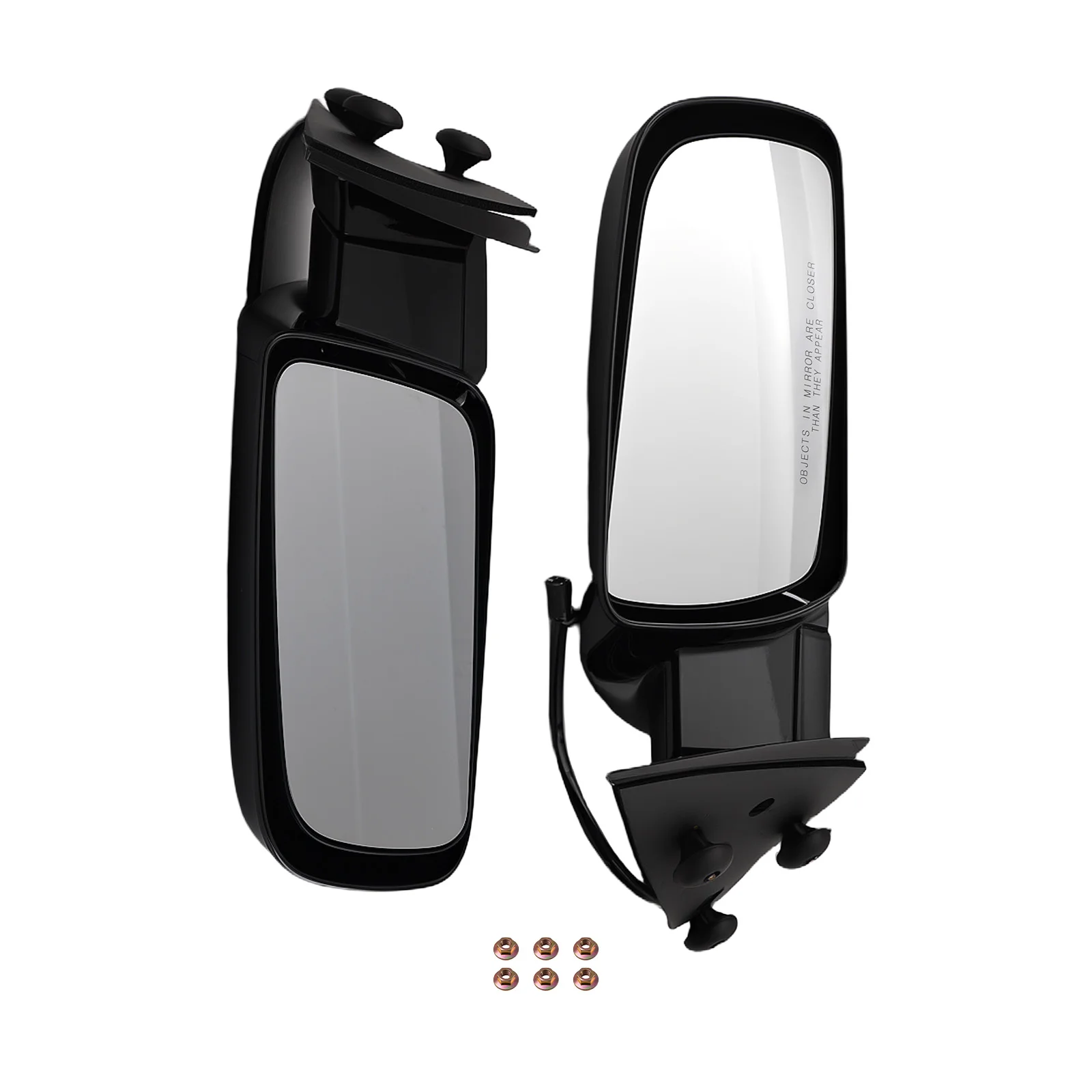 

Side View Power Mirror for Chevrolet Silverado 1500 99-2000 GM1320122 Towing L&R