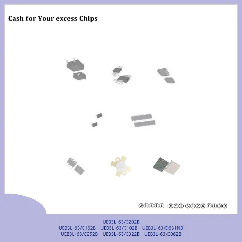 chip Integrated circuit chip MCU chip UEB3L-63/C202B UEB3L-63/C162B UEB3L-63/C102B UEB3L-63/D631NB UEB3L-63/C252B UEB3L-63/C322B