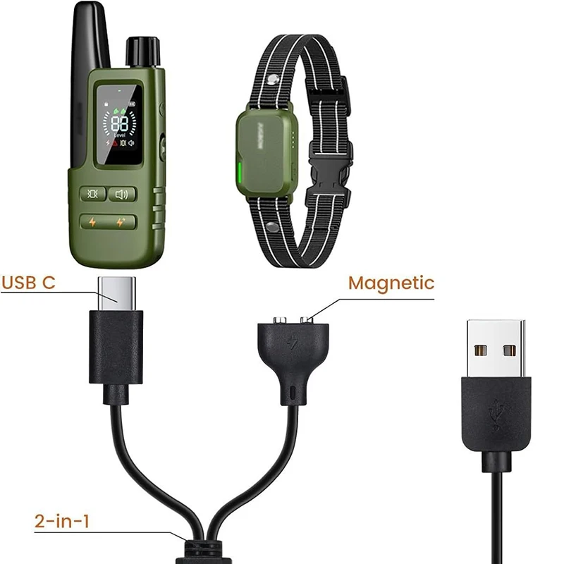 USB Charger for Jugbow/Delupet/Yawpet Dog Training Collar, Magnetic Charging Cable for DT-61/66/67/68/72/73 Shock Collar Remote
