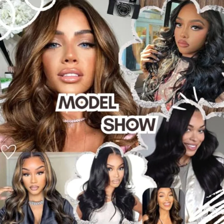 30 بوصة الاصطناعية الدانتيل شعر مستعار أمامي 4x1 غلويليس قبل قطع الدانتيل ارتداء والذهاب الاصطناعية شعر مستعار متموج للنساء الجسم موجة الجزء الأوسط الاصطناعية #6