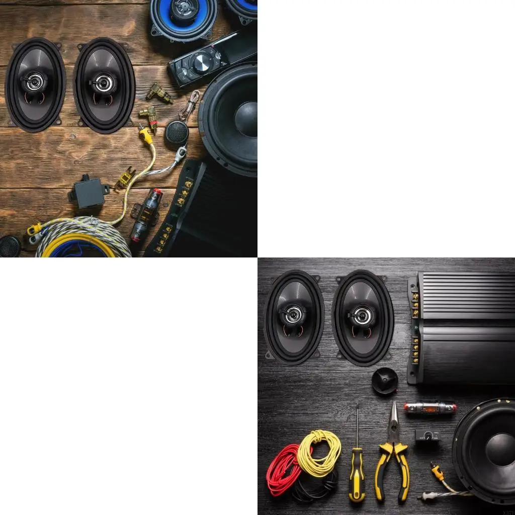 مكبرات صوت محورية صوتية فائقة ، إعدادات سهلة ، توافق واسع النطاق 2pcs x37f