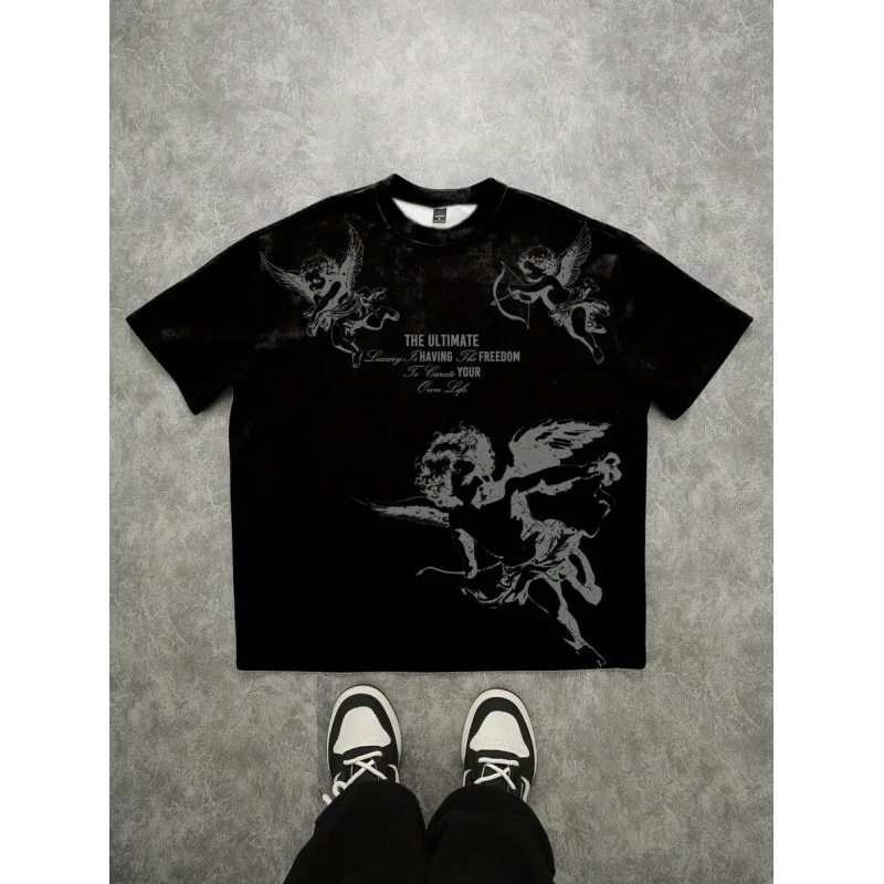 

Graphic T Shirt for Man T-shirts for Men Overfit Short Sleeve Top Y2k Tops & T-shirt New Arrival Goods Streetwear Clothing Men's